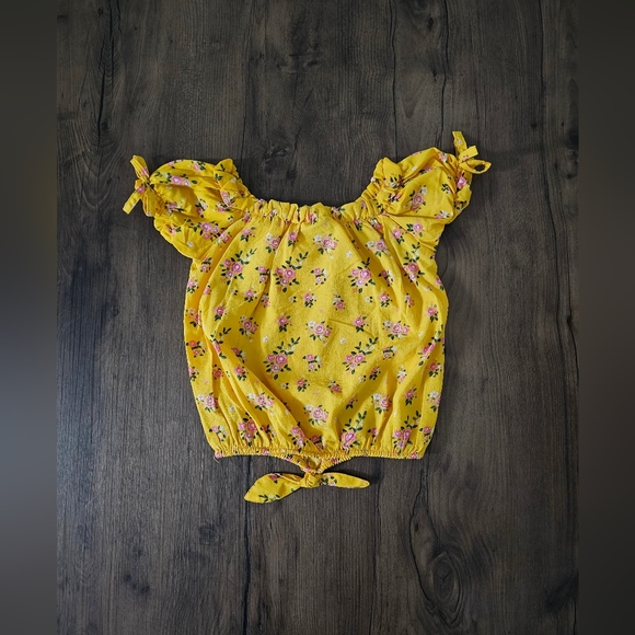 Girls Love Pink Floral Top - Picture 3 of 4